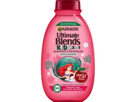 Garnier Ultimate Blends Kids Sweet Almond & Cherry No Tears Shampoo 250ml Hot on Sale