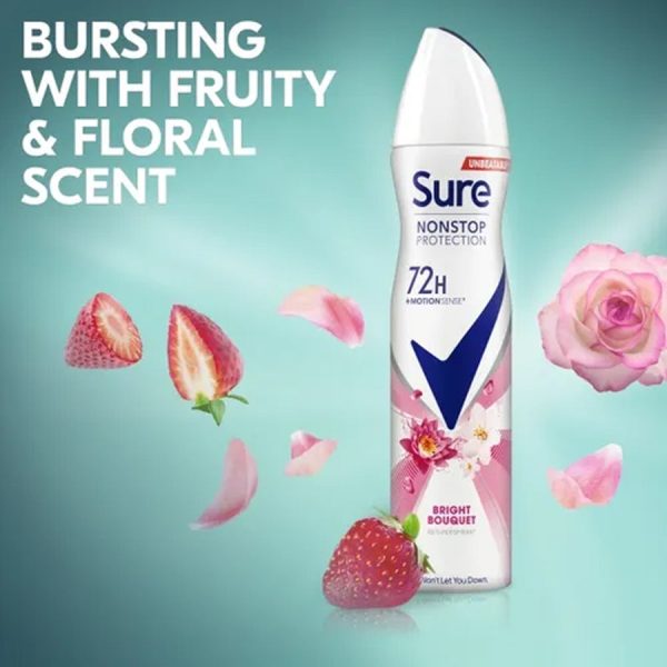 Sure 72 Hour Bright Bouquet Anti-perspirant Deodorant 250ml Online