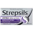 Strepsils Extra Triple Action Blackcurrant (24 Pack) Discount