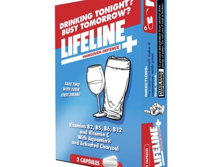 Lifeline Hangover Defence (2 Capsules) Cheap