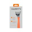 Harry’s Men’s 5 Blade Razor Bright Orange Online Hot Sale