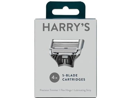 Harry s Men s Razor Blades (4 Pack) Hot on Sale