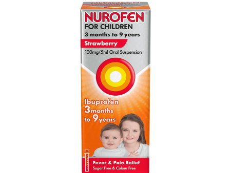 Nurofen For Children Strawberry 100ml Sale