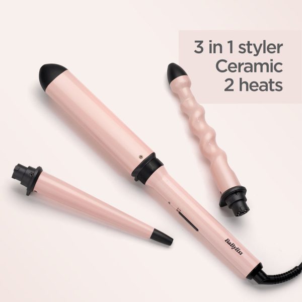 BaByliss Curl and Wave Trio 2750U Fashion