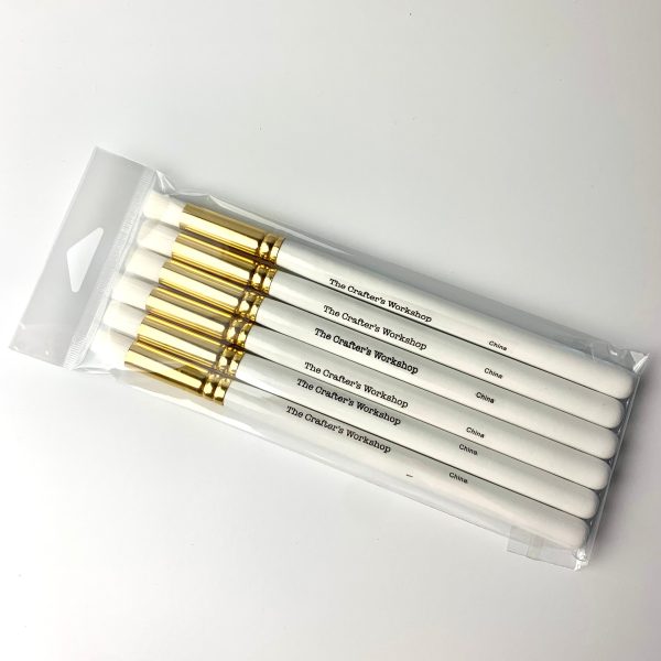 TCW9145 Medium Stencil Blending Brushes set of 6 For Cheap