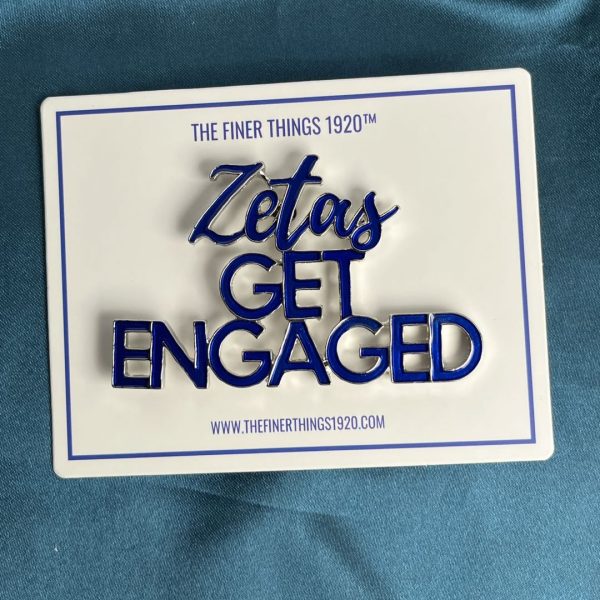 Zetas Get Engaged: Vote Pin Online now