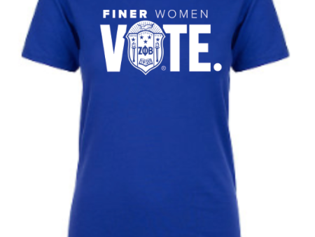 Finer Women Vote Tee Cheap