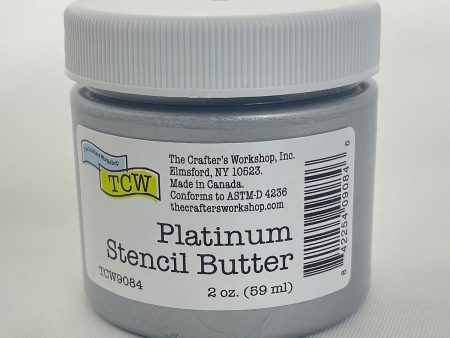 Stencil Butter - Platinum 2oz. Online Hot Sale