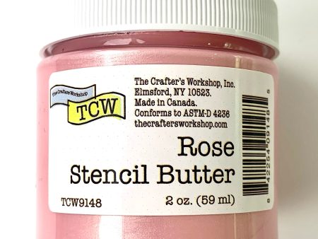 Stencil Butter - Rose 2oz. Online Hot Sale