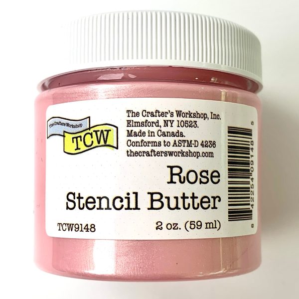 Stencil Butter - Rose 2oz. Online Hot Sale