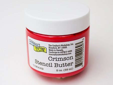 Stencil Butter - Crimson 2oz. Sale