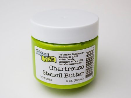 Stencil Butter - Chartreuse 2oz. Supply